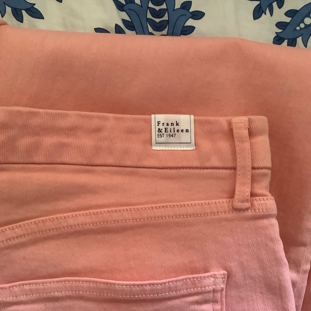 Frank & Eileen Galway Wide Leg Cropped Jeans Taffy SZ 32/12 - Picture 8 of 15